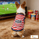 USA dog jersey for World Cup matchday